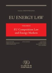 book EU Energy Law, Volume II: Competition Law and Energy Markets