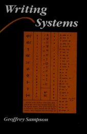 book Writing Systems: A Linguistic Introduction