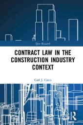 book Contract Law in the Construction Industry Context