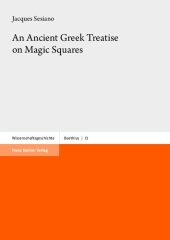 book An Ancient Greek Treatise on Magic Squares