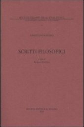 book Scritti filosofici