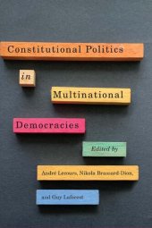 book Constitutional Politics in Multinational Democracies