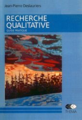 book Recherche qualitative : guide pratique