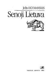 book Senoji Lietuva