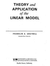 book Theory and Application of the Linear Model