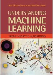 book Understanding Machine Learning: From Theory To Algorithms