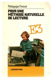 book Pédagogie Freinet - Pour Une Méthode Naturelle de Lecture