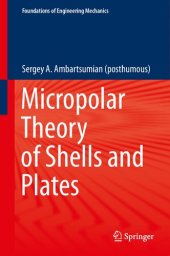 book Micropolar Theory of Shells and Plates