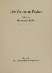 book The Vespasian psalter