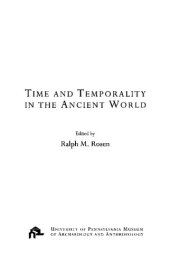 book Time and Temporality in the Ancient World