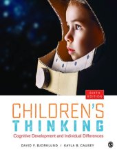 book Children's Thinking: Cognitive Development and Individual Differences