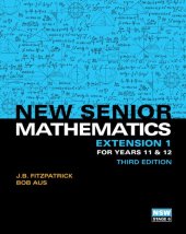 book New Senior Mathematics Extension 1 Years 11 & 12 Student Book with eBook