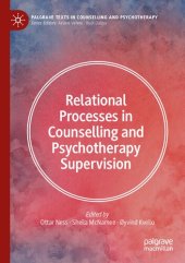 book Relational Processes in Counselling and Psychotherapy Supervision