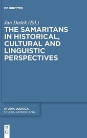 book The Samaritans in Historical, Cultural and Linguistic Perspectives