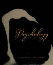 book Psychology in Context