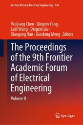 book The Proceedings of the 9th Frontier Academic Forum of Electrical Engineering Volume II