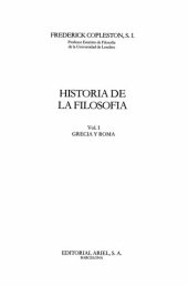 book Historia De La Filosofia