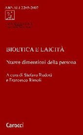 book Bioetica e laicità. Nuove dimensioni della persona