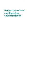 book National fire alarm and signaling code handbook.