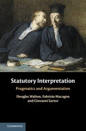 book Statutory Interpretation: Pragmatics and Argumentation