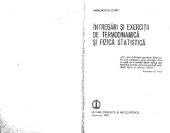 book Întrebări și exerciții de termodinamică și fizică statistică