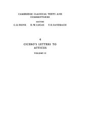 book Cicero’s Letters to Atticus. 58-54 B.C. 46-93 (Books III and IV)