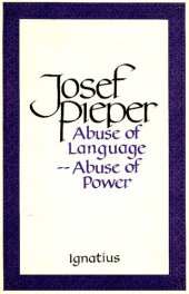 book Abuse of Language, Abuse of Power