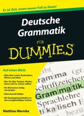 book Deutsche Grammatik fur Dummies