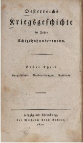 book Vorgeschichte - Vorbereitungen - Ausbruch