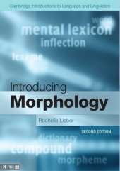 book Introducing Morphology