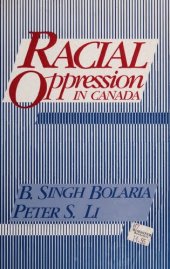 book Racial Oppression in Canada