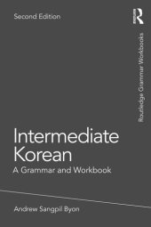 book Intermediate Korean: A Grammar and Workbook