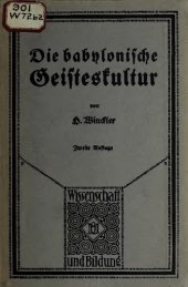 book Die babylonische Geisteskultur