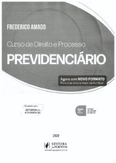 book CURSO DE DIREITO E PROCESSO PREVIDENCIARIO