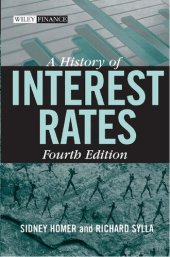 book A History of Interest Rates, Fourth Edition