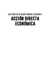 book Acción Directa Econòmica: Los papeles de Albert Mason