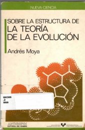 book Sobre la estructura de la teoría de la evolución