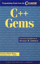 book C++ Gems: Programming Pearls from the C++ Report