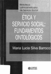 book Ética y servicio social: fundamentos ontológicos