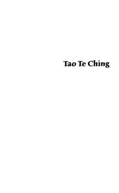 book Tao Te Ching: Annotated & Explained