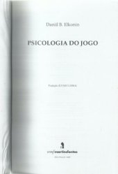 book Psicologia do jogo