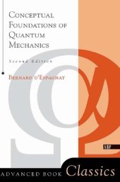 book Conceptual Foundations of Quantum Mechanics