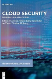 book Cloud Security: Techniques and Applications (Smart Computing Applications)