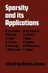 book Sparsity and its Application