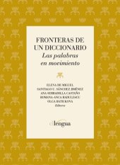 book Fronteras de un diccionario : las palabras en movimiento