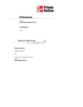 book Fundamentals of Corporate Finance