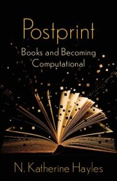 book Postprint: Books and Becoming Computational