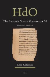 book The Sanskrit Yasna Manuscript S1  (English and Sanskrit Edition)