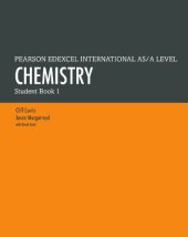 book PEARSON EDEXCEL INTERNATIONAL AS A LEVEL: CHEMISTRY: Student Book 1