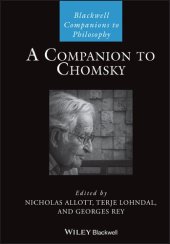 book A Companion to Chomsky